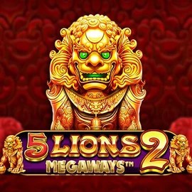 5 Lions Megaways 2 logo by Pragmatic Play Crystal Roll Casino