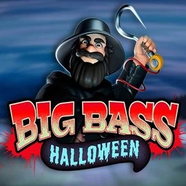 Big Bass Halloween slot logo by Pragmatic Play at Crystal Roll Casino