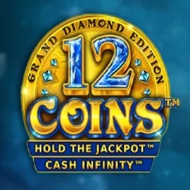 12 Coins Grand Diamond Edition logo by Wazdan Crystal Roll Casino