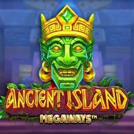 Ancient Island Megaways logo by Pragmatic Play Crystal Roll Casino
