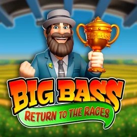 Big Bass Return to the Races by Pragmatic Play, showcased at crystal-roll-casino.org – game logo