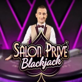Blackjack Salon Privé casino game by Ezugi – featured logo at Crystal Roll Casino