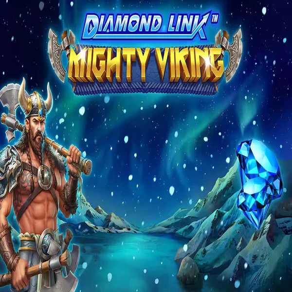 Diamond Link Mighty Viking casino game by Greentube – featured logo at Crystal Roll Casino
