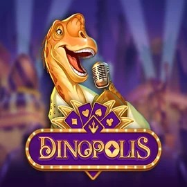 Dinopolis slot visual from Push Gaming available on crystal-roll-casino.org
