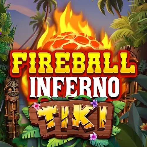 Fireball Inferno Tiki game by NetEnt – logo hosted on Crystal Roll Casino