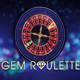 Gem Roulette slot visual from iSoftBet available on crystal-roll-casino.org