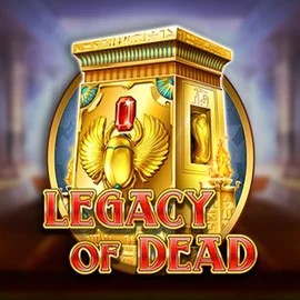 Legacy of Dead casino game by Play’n GO – featured logo at Crystal Roll Casino