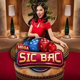 Mega Sic Bac logo by Pragmatic Play at Crystal Roll Casino