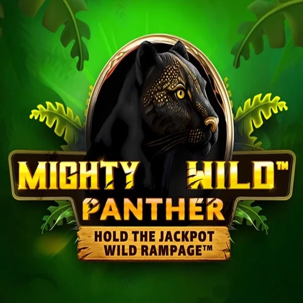 Mighty Wild Panther online game logo by Wazdan on crystal-roll-casino.org