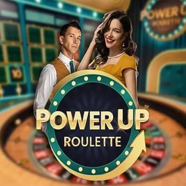 Live Casino logo of PowerUP Roulette from Pragmatic Play at Crystal Roll Casino