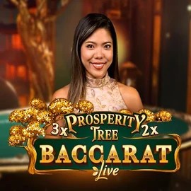 Prosperity Tree Baccarat by Evolution, showcased at crystal-roll-casino.org – game logo