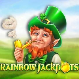 Enjoy Rainbow Jackpots by Red Tiger Gaming – logo hosted on crystal-roll-casino.org