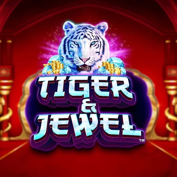 Tiger and Jewel logo by Greentube at Crystal Roll Casino